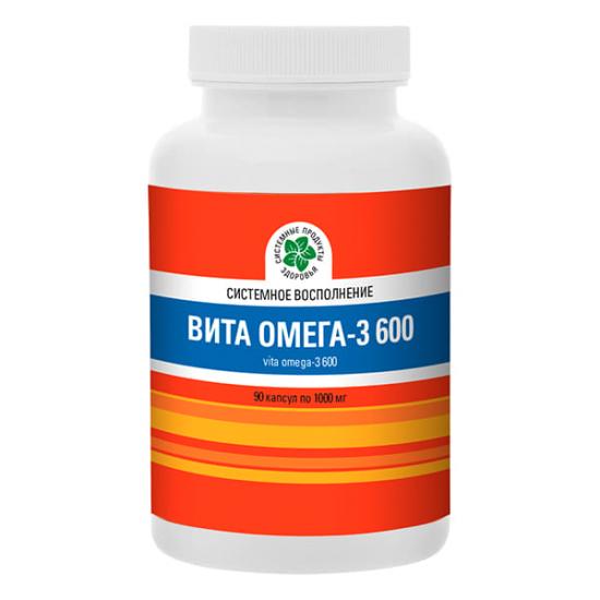 Вита Омега-3 600, 90 капс. Вита Омега-3 600, 90 капс.